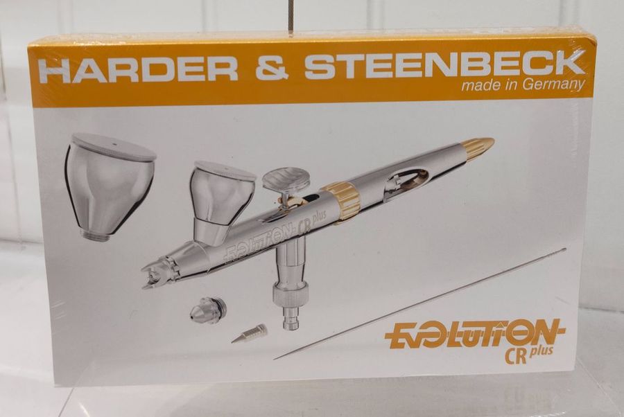 Harder & Steenbeck Evolution 2in1 airbrush, boxed
