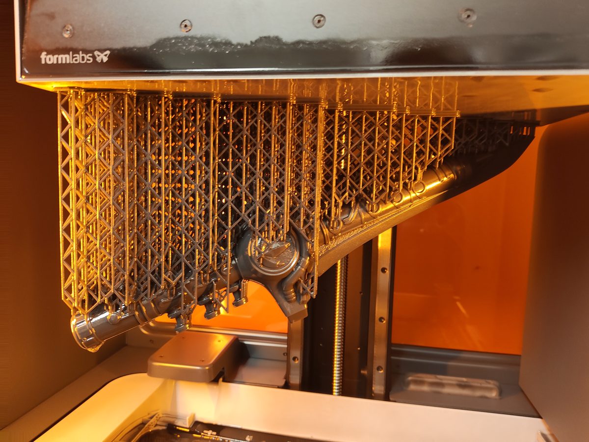 Formlabs Form 4L SLA 3D printer in action at Physibles Jersey