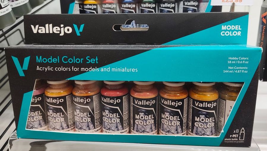 Vallejo Model Color face and skin set